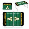 PICNIC TIME NCAA App State Mountaineers Concert Mini Portable Table, Small Folding Table, Mini Picnic Table, (Charcoal Wood Grain) view 3