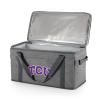 PICNIC TIME NCAA TCU Horned Frogs 64 Can Collapsible Insulated Cooler, (Heathered Gray), 22 x 10.5 x 11.5 view 2