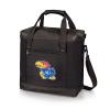 Picnic TIME NCAA Kansas Jayhawks Montero Tote Cooler Bag, Soft Cooler Bag, Picnic Tote, (Black) view 1