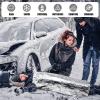 Macarrie 100 Pack 2 Size Emergency Thermal Blanket Survival - Emergency Blankets Silver Foil for Outdoors Camping Hiking First Aid Adult, 82 x 63, 82 x 51 (100 Pieces) view 4
