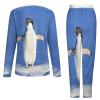 Penguin Women Pajamas Sets Long Sleeve Sleepwear Soft Nightwear 2 Piece Pjs Loungewear XL view 4