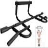 Yes4All Door Pull Up Bar, Heavy Duty Hanging Bar, Pull Up Bar for Doorway, Supports up to 300 lb, Multi-Grip Foam Handles, Fits 30" to 38" Door Frames, Easy Installation for Home Gym Use, Black view 1