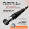 Yes4All Door Pull Up Bar, Heavy Duty Hanging Bar, Pull Up Bar for Doorway, Supports up to 300 lb, Multi-Grip Foam Handles, Fits 30" to 38" Door Frames, Easy Installation for Home Gym Use, Black view 2