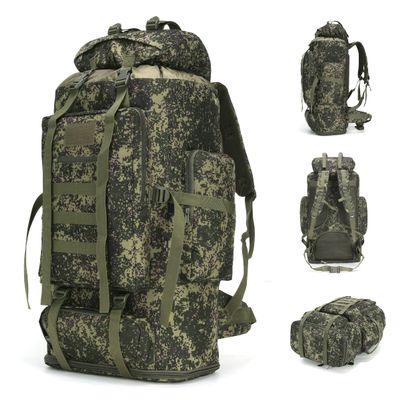 KXBUNQD 100L Hiking Camping Backpack Tactical Backpack for Men Large Survival Hunting Waterproof Backpack Molle Rucksack Military Camping Backpacking Daypack