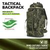 KXBUNQD 100L Hiking Camping Backpack Tactical Backpack for Men Large Survival Hunting Waterproof Backpack Molle Rucksack Military Camping Backpacking Daypack view 2