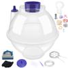 Balloon Stuffing Machine Balloon Stuffer Machine Kit with Electric Air Pump and Expander Tool LED Lights Small Balloons Filling Parts view 1