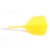 CUESOUL ROST T19 Integrated Dart Shaft and Flights 33mm Yellow Big Wing Shape-Say Goodbye to Falling Dart Flight view 2