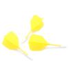 CUESOUL ROST T19 Integrated Dart Shaft and Flights 33mm Yellow Big Wing Shape-Say Goodbye to Falling Dart Flight view 3