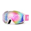 FEISEDY Ski Goggles, OTG Snow Sport Goggles for Adult Youth, Anti-Fog UV400 Protection Bendable Dual-Lenses B2961 view 1