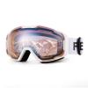 FEISEDY Ski Goggles, OTG Snow Sport Goggles for Adult Youth, Anti-Fog UV400 Protection Bendable Dual-Lenses B2961 view 1