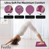 Feetlu Cushioned Yoga Knee Pad  24 x 12 x 1/2 Extra-Thick Support for Workouts, Standing, and Kneeling Tasks (PUL) view 3