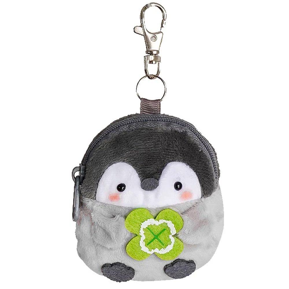 Cartoon Cute Plush Coin Purse Mini Wallet Earphone Bag Coin Purse Plush Bag Pendant Keyring Gift
