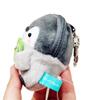 Cartoon Cute Plush Coin Purse Mini Wallet Earphone Bag Coin Purse Plush Bag Pendant Keyring Gift view 2