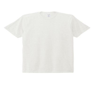 Allmade Unisex Tri-Blend T-Shirt, Fairly White, Large