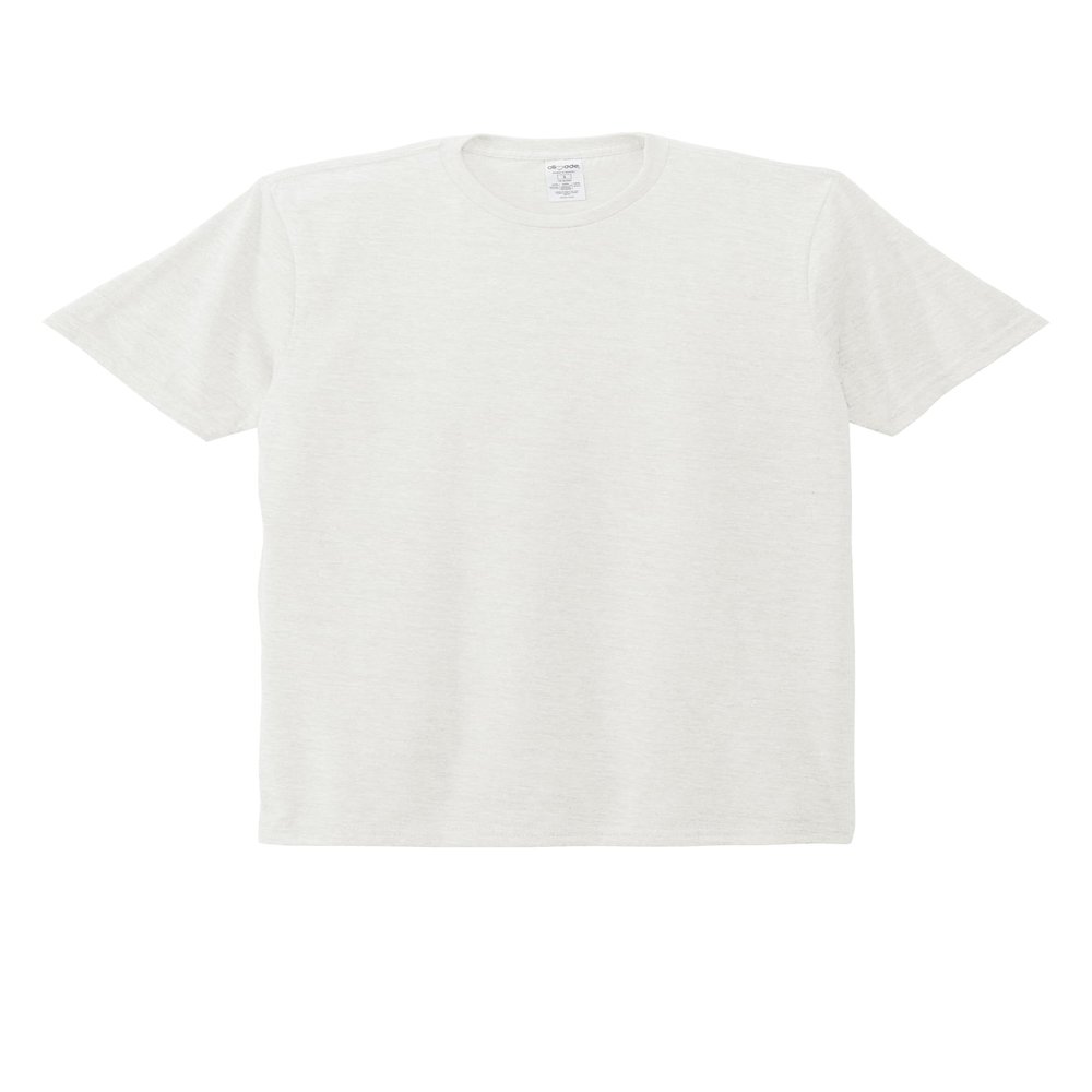 Allmade Unisex Tri-Blend T-Shirt, Fairly White, Large