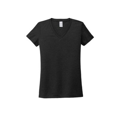Allmade Women's Tri-Blend Short-Sleeve V-Neck T-Shirt