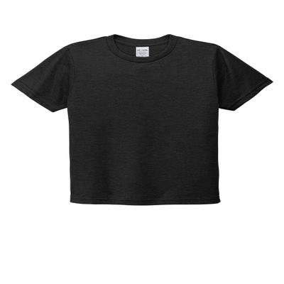 Allmade Youth Tri-Blend T-Shirt, Space Black, Large