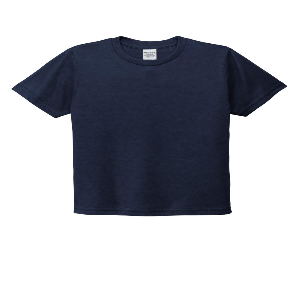 Allmade Youth Tri-Blend T-Shirt, Night Sky Navy, Small