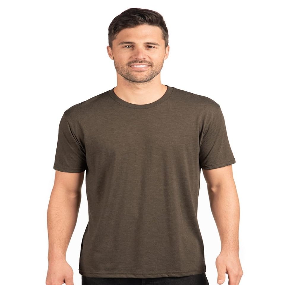 Next Level Unisex Triblend Short Sleeve T-Shirt, M, Black