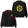 Fire Department Flag Flight Bomber Jacket for Men Women Lightweight Sportswear Windbreaker Casual Coat Outwear 5XL view 2