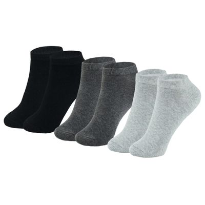 MAGIARTE Womens Ankle Socks Soft Pure Cotton Athletic Casual Multi Color Low Cut Socks for women 3-Pack (color#06M)