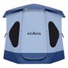 ACACIA Space Camping Tent, 2-3 Person Pop Up Tent for Camping with 6'10'' Height, 1 Door, 8 Windows, Waterproof Easy Setup Instant Hub Tent with Removable Rainfly, Footprint for Car Camping, Glamping view 1