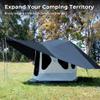 ACACIA Canopy 2-3 Person for Space Acacia Camping System, PU2000 Waterproof Camping Tarp for 4 Season Camping, UPF50+ Sunproof Tent Tarp with 2 Telescoping Poles, Carry Bag, Star Night view 4