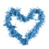 1st Choice Feather Boa Colorful Chandelle Feather Boa 66ft Women Turkey Feather Boas for Party, Costume (Blue) view 1