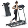 Home Foldable Treadmill with Incline, Folding Treadmill for Home Workout, Electric Walking Treadmill Machine 15 Preset or Adjustable Programs 250 LB Capacity MP3 (Black) view 1