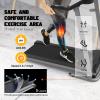 Home Foldable Treadmill with Incline, Folding Treadmill for Home Workout, Electric Walking Treadmill Machine 15 Preset or Adjustable Programs 250 LB Capacity MP3 (Black) view 3