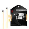 CNC Pro Slick Polished Bike Shifter Cable for Shimano/SRAMMountain BikeRoad BikeMTB Derailleur Cable 1.1x 2500mmGold. view 1