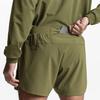 DIYUME Men's Athletic Shorts Breathable Compression Short for Boxing Tennis, Green Large view 2