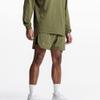 DIYUME Men's Athletic Shorts Breathable Compression Short for Boxing Tennis, Green Large view 4