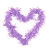 1st Choice Feather Boa Colorful Chandelle Feather Boa 66ft Women Turkey Feather Boas for Party, Costume (Purple) view 1
