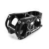 AleGuLu 31.8mm Bike Stem 50mm 0 Lightweight 7075Aluminium Alloy Bicycle Stem for MTB Road Bike BMX,Black,31.8 * 28.6 * 50mm view 1