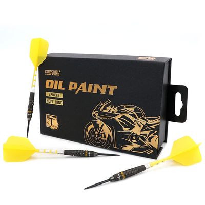 CUESOUL Spokes 22g Steel Tip 90% Tungsten Dart Set with ROST T19 Flight