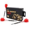 CUESOUL Handlebar Grip 22g Steel Tip 90% Tungsten Dart Set with Oil Paint Finished and Unifying ROST T19 Flight view 1
