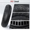1PZ FT2-X02 10x2.50 60/70-6.5 Solid Tire 10 Inch Tire Replacement for Ninebot MAX G30 G30P G30LP Electric Scooter view 4