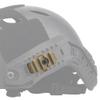 2Pcs Rotation 360 Degrees Helmet Side Rail Mount Adapter Adjustable ARC Guide for 19mm Picany Slot Tactical Fast Helmet Accessories (Tan) view 3
