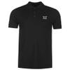 L8502-LXYB Polo Shirts for Men Skull and Bones Evil Embroidered Short Sleeve Mens Polo Shirts (Black,Small,Small) view 1