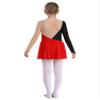 Aislor Girls Sparkly Rhinestone Figure Ice Skating Dress Cutout Back Roller Skating Gymnastics Leotard Dance wear Red 16 Years view 3