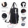 WILD HEART Camping Shower 22L Portable Shower for Camping with Pressure Foot Pump and Hose - Solar Shower Bag Backpack for Camping, Road Trip & Outdoor Use (Black) view 2
