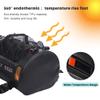 WILD HEART Camping Shower 22L Portable Shower for Camping with Pressure Foot Pump and Hose - Solar Shower Bag Backpack for Camping, Road Trip & Outdoor Use (Black) view 3