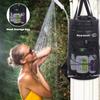WILD HEART Camping Shower 22L Portable Shower for Camping with Pressure Foot Pump and Hose - Solar Shower Bag Backpack for Camping, Road Trip & Outdoor Use (Black) view 4