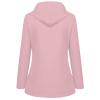 NaRHbrg Women Hooded Raincoat Jacket Lightweight Outdoor Rain Jacket view 2