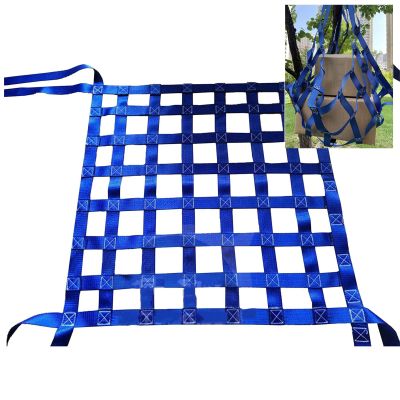 GUODDM Sling Lifting Net - Cargo Lifting Net, Bungee Cargo Netting, Strong Tear Resistance, Rope Lifting Net, Cargo Loading Dock Hoisting Net, Safety Net, Strong Load-Bearing