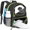 YOREPEK Soccer Backpack, Lightweight Soccer Bag, Water resistant Sport Equipment Bags Fit Basketball to Match Training view 1