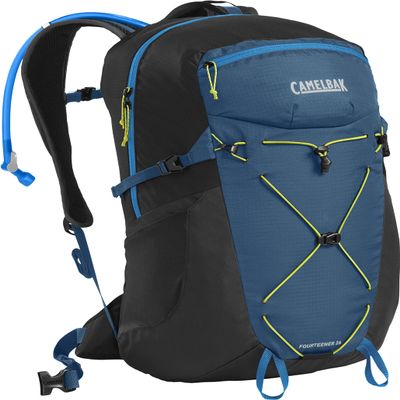 CamelBak Fourteener 26 Hiking Hydration Backpack Gibraltar Navy/Summer Lime, 100oz