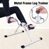 BTAISYDE Mini Pedal Exercise Bikes - Arm Leg Cycling Exerciser with Adjustable Resistance, Training Fitness Gym Equipment, Leg Rehab Workout Seat view 4