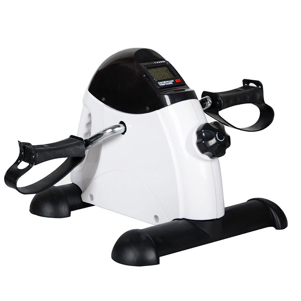 BTAISYDE Pedal Exerciser - Exercise Pedals for Seated Leg and Arm Workout - Sitting Mini Cycle Foot Peddler - Small, Sitdown Equipment Machine